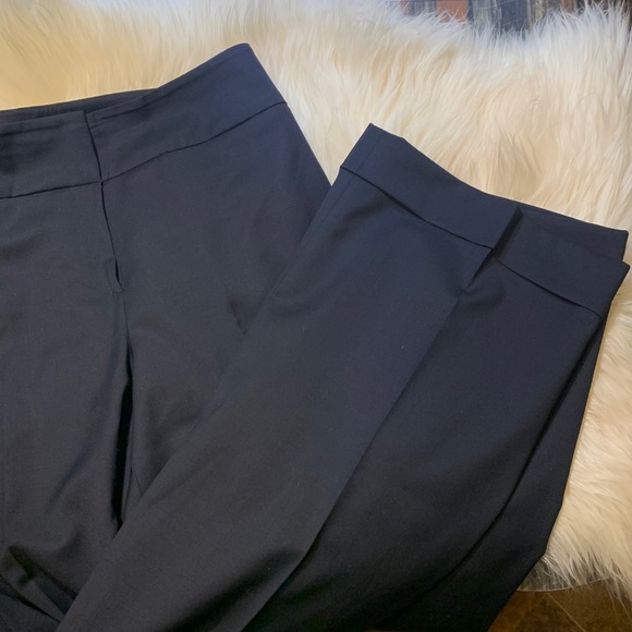 SALE!! Cuffed high rise trousers long blue black JNY - Picture 10 of 10